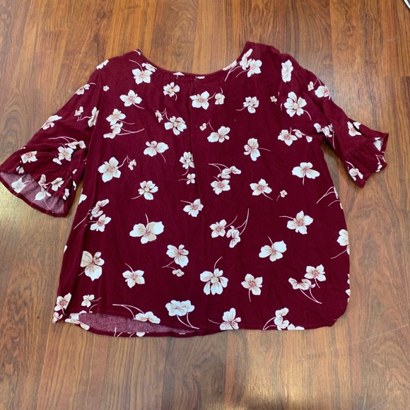 Ardene floral blouse - Picture 2 of 4